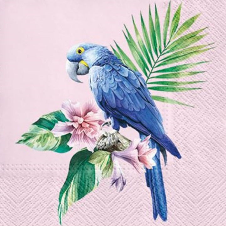 Nassau decoupageservet Exotic Parrot 33 × 33 cm