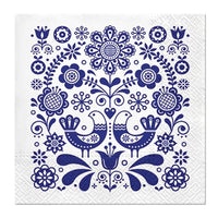 Decoupageservet Folk Stamp 33 × 33 cm
