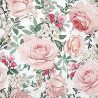 Nassau decoupageservet Gorgeous Roses 25 × 25 cm