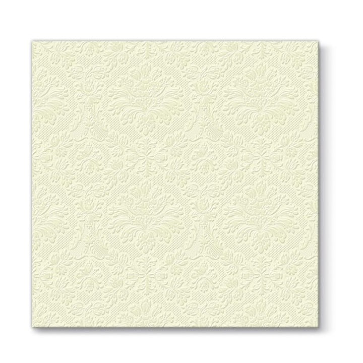 Nassau decoupageservet Inspiration Classic Cream 40 × 40 cm