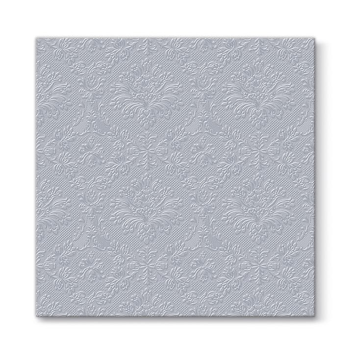 Nassau decoupageservet Inspiration Classic Silver 40 × 40 cm