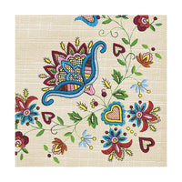 Decoupageservet Kashubian Folk 1 – 33 × 33 cm