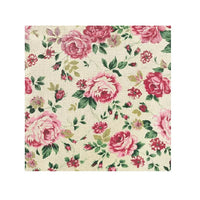 Decoupageservet rozenbloemen – 33 × 33 cm