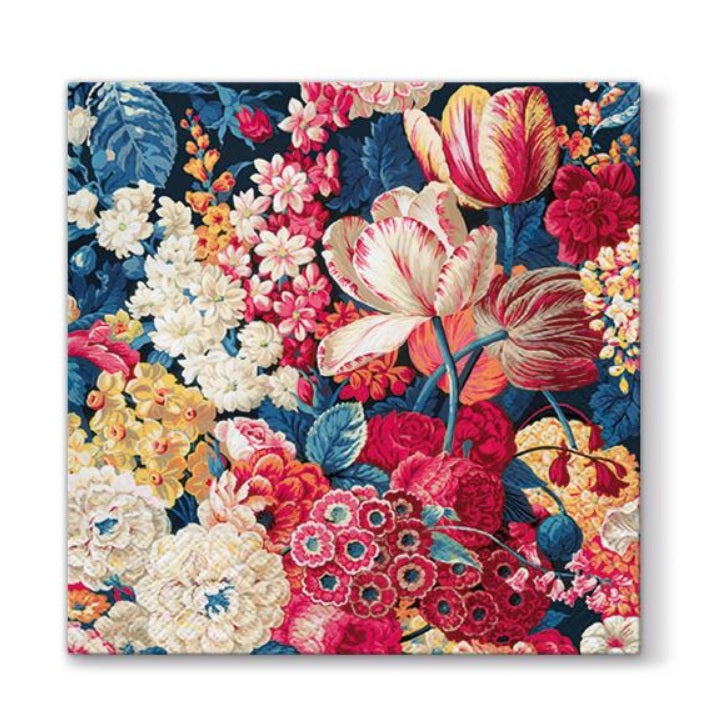 Decoupageservet Prachtige bloemen, 33 × 33 cm