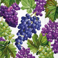 Decoupageservet Natural Grapes – 33 × 33 cm