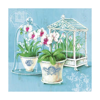 Servet voor decoupage Nassau orchidee, 33 × 33 cm