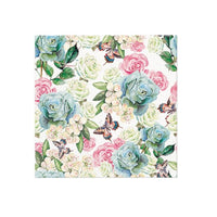 Decoupageservet Powder Garden, 33 × 33 cm