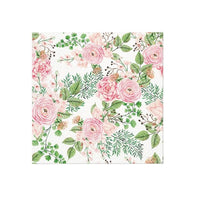 Decoupageservet Rose hip flowers, 33 × 33 cm