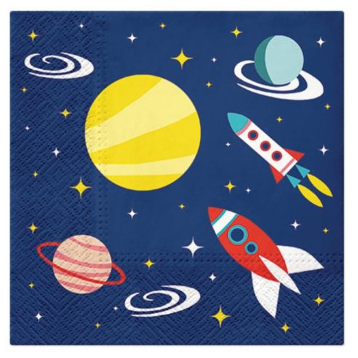 Nassau decoupageservet Space 33 × 33 cm