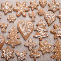 Geparfumeerd decoupageservet Nassau Sweet Gingerbreads 33 × 33 cm