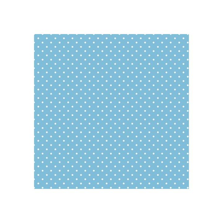Nassau decoupageservet White Dots on Blue 33 × 33 cm