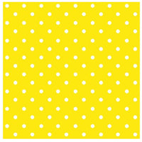 Decoupageservet ARTMiE Yellow Dots 33 × 33 cm