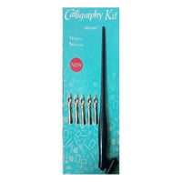 Kalligrafieset 6-delig met pen en 5 penpunten