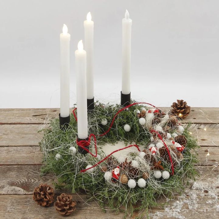 Set of 4 Black Candle Holders — image 2