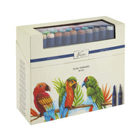Set of 48 Double-Sided Markers — image 1