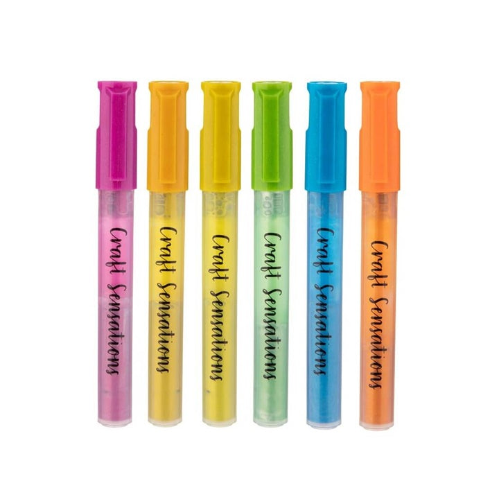Set of 6 Glitter Markers, image 2