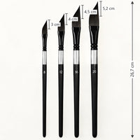 Schuin aquarelpenseel sword liner – maat 8–20 – afbeelding 2