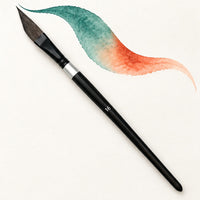 Schuin aquarelpenseel sword liner – maat 8–20