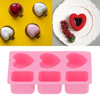 Silicone Casting Container - Squares and Hearts - image 2