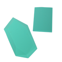 Siliconen schraper Pentart, 2 stuks
