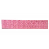 Siliconen gietvorm Pentart bloemen 39,5 × 8 × 0,4 cm