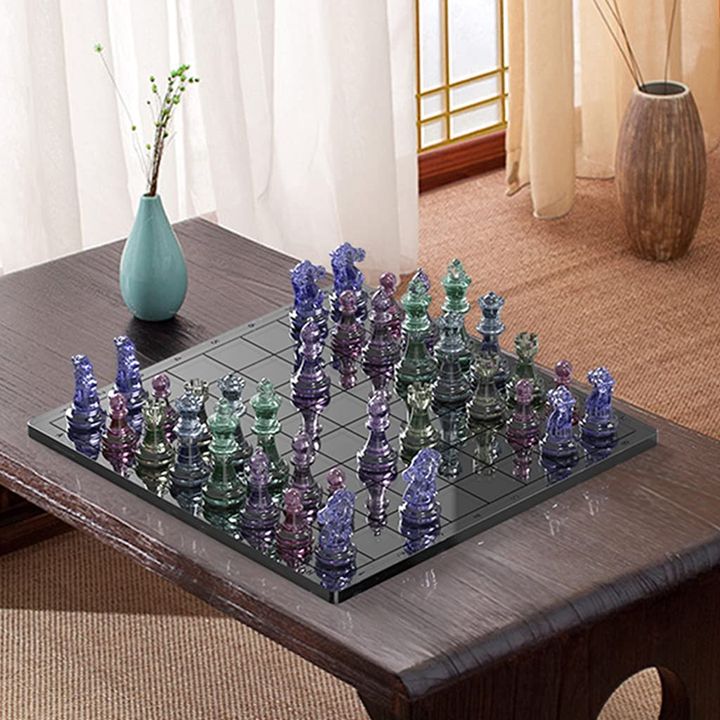Siliconen gietvorm schaakstukken, set van 6 – afbeelding 3
