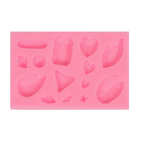 Pentart siliconen gietvorm sieraden, 9,9 × 6,3 × 1,1 cm