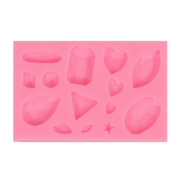 Pentart siliconen gietvorm sieraden, 9,9 × 6,3 × 1,1 cm