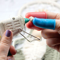Siliconen vingerbeschermer voor hete lijm, giethars en pastel
