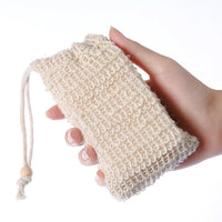 Sisal zeepzakje, 9 × 14 cm