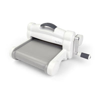 Sizzix Big Shot Plus A4 stansmachine, wit-grijs