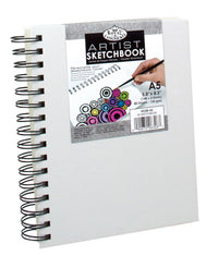 Royal & Langnickel Essentials schetsblok A5, 80 vel, canvasomslag