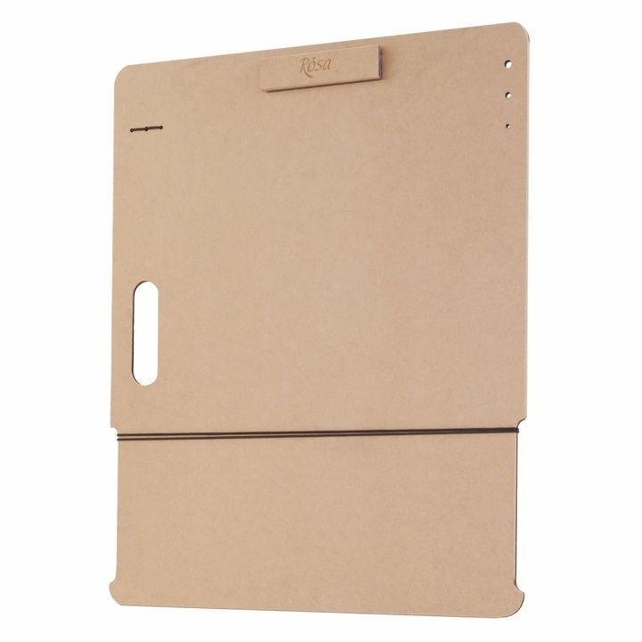 ROSA Studio tekenplank A2 (53 × 63 cm) met magnetische klem, MDF