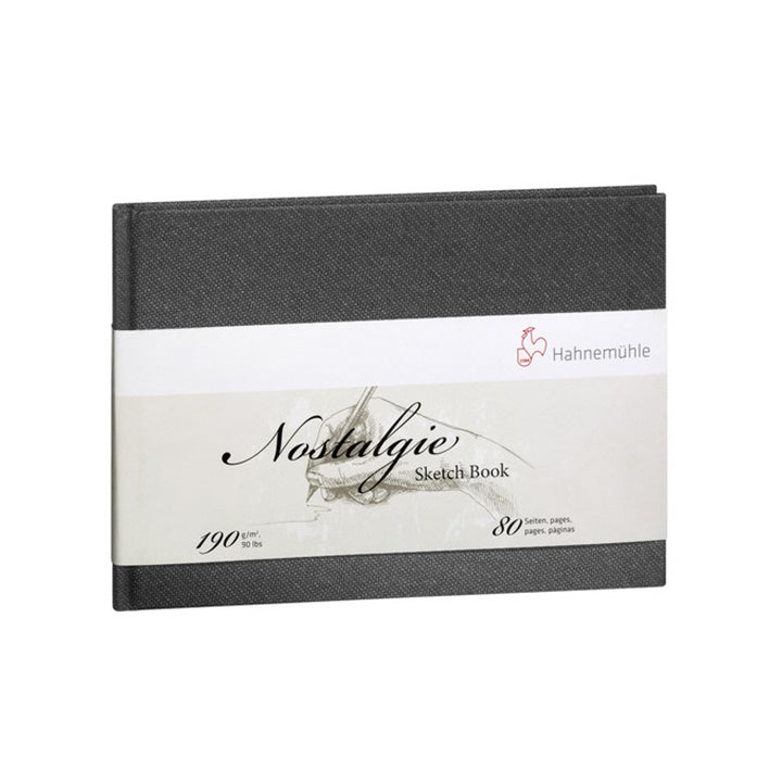 Hahnemühle Nostalgie schetsboek liggend, 190 g/m², 40 vel