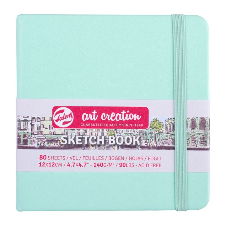 Talens Art Creation schetsboek 12 × 12 cm, 80 vel, 140 g/m²