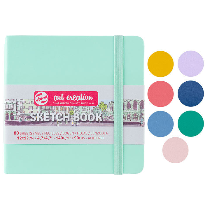 Talens Art Creation schetsboek 12 × 12 cm, 80 vel, 140 g/m² – afbeelding 2