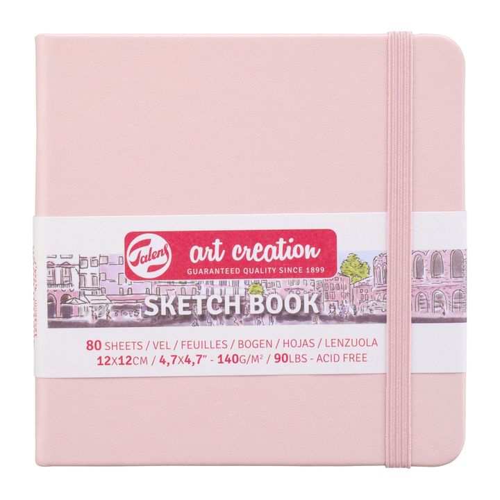 Talens Art Creation schetsboek 12 × 12 cm, 80 vel, 140 g/m² – afbeelding 3