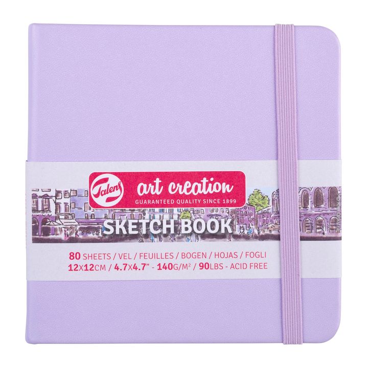 Talens Art Creation schetsboek 12 × 12 cm, 80 vel, 140 g/m² – afbeelding 5