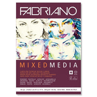Fabriano mixed-mediablok, 40 vel, 250 g/m² – afbeelding 2