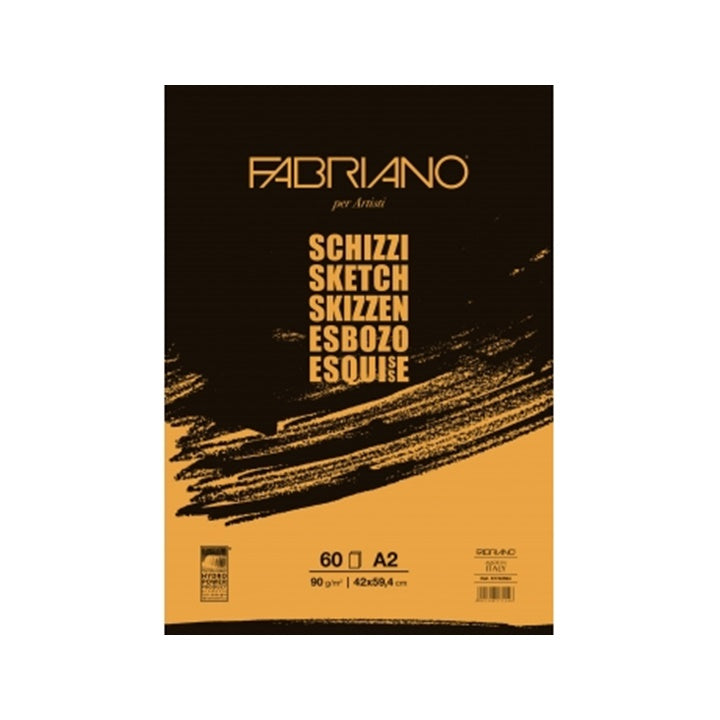 Fabriano Sketch schetsblok gelijmd, 90 g/m² – afbeelding 5