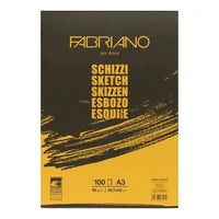 Fabriano Sketch schetsblok gelijmd, 90 g/m² – afbeelding 4