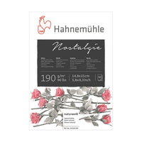 Hahnemühle Nostalgie tekenblok, 190 g/m², 50 vel