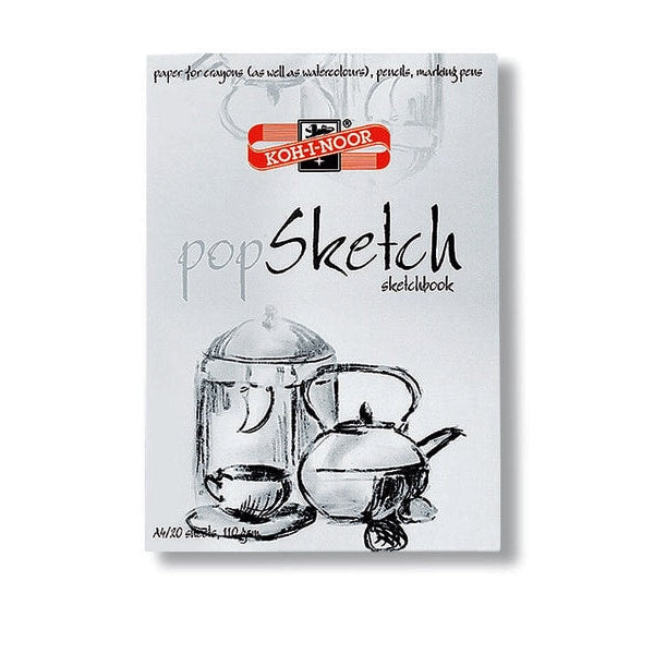 Koh-i-noor POP Sketch schetsblok, 20 vel, 110 g/m² – afbeelding 2