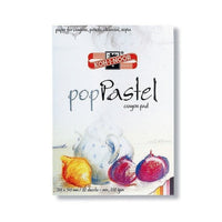 Koh-i-noor popPastel tekenblok pastelkleuren, 20 vel, 220 g/m²