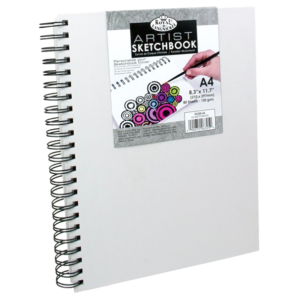 Royal & Langnickel Essentials schetsboek A4, 110 g/m², 80 vel