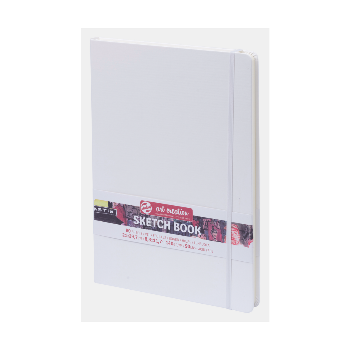 Schetsblok Talens Art Creation wit 21 × 30 cm – 140 g/m², 80 vellen