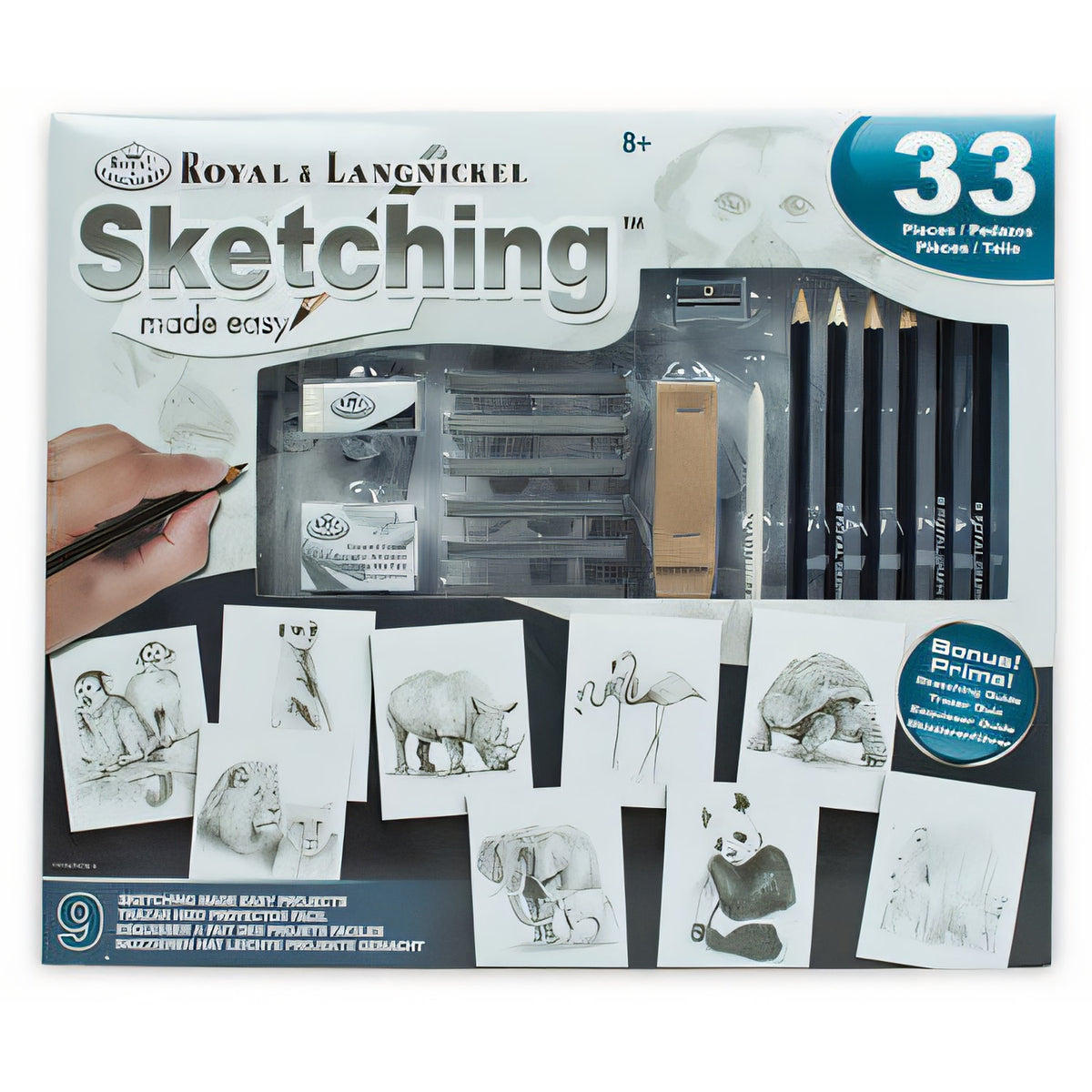 Royal & Langnickel schetsset AME110, Sketching made easy