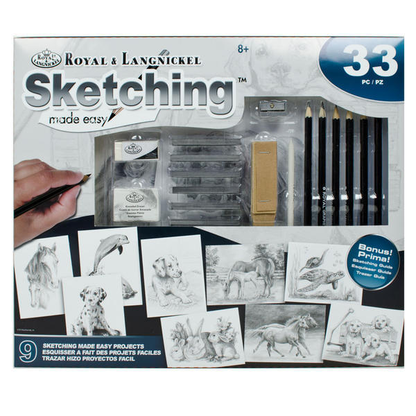 Schetsset Royal & Langnickel Sketching Made Easy AME111