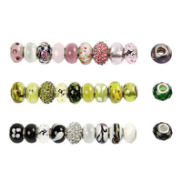 Glaskralen Creativ Company – 10 stuks, 10–15 mm