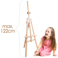 ARTMiE schoolezel voor kinderen SZ1-M, beukenhout, 122 cm